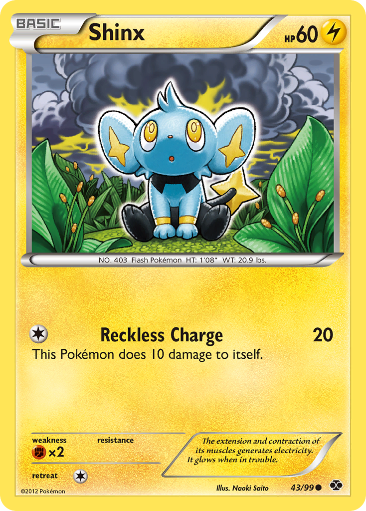 Shinx (43/99) [Black & White: Next Destinies] | Dragon's Lair Comics and Fantasy Houston TX