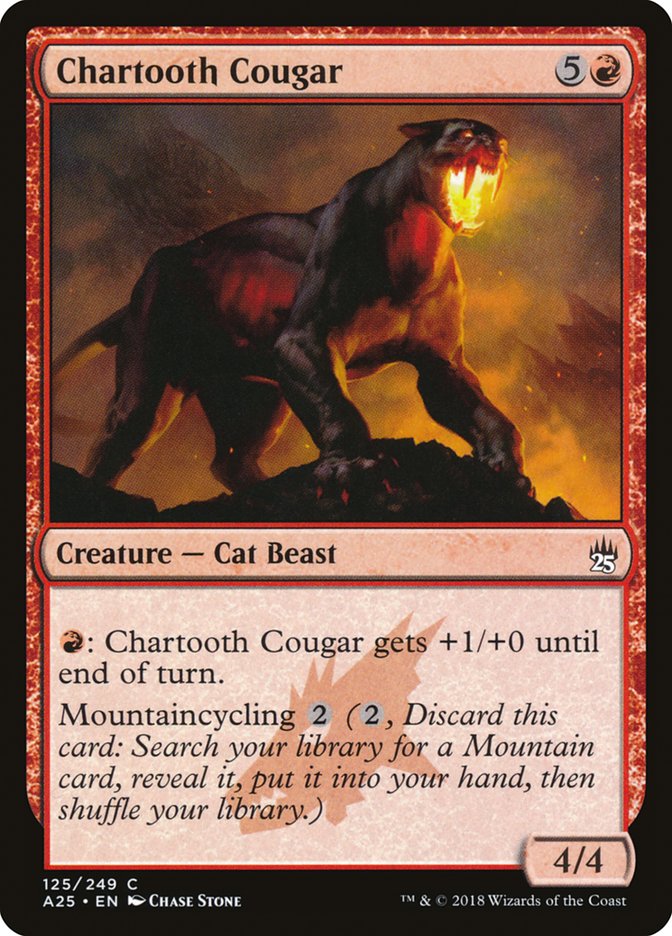 Chartooth Cougar [Masters 25] | Dragon's Lair Comics and Fantasy Houston TX