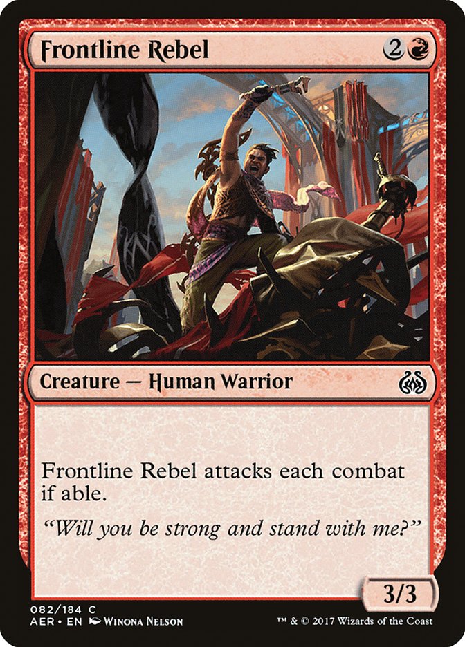 Frontline Rebel [Aether Revolt] | Dragon's Lair Comics and Fantasy Houston TX