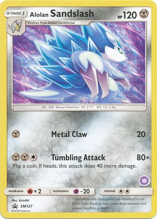 Alolan Sandslash (SM127) (Deck Exclusive #16) [Sun & Moon: Trainer Kit - Alolan Sandslash] | Dragon's Lair Comics and Fantasy Houston TX