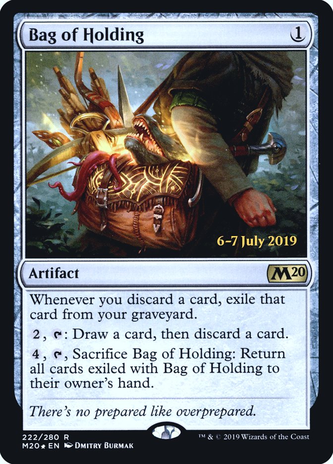 Bag of Holding [Core Set 2020 Prerelease Promos] | Dragon's Lair Comics and Fantasy Houston TX