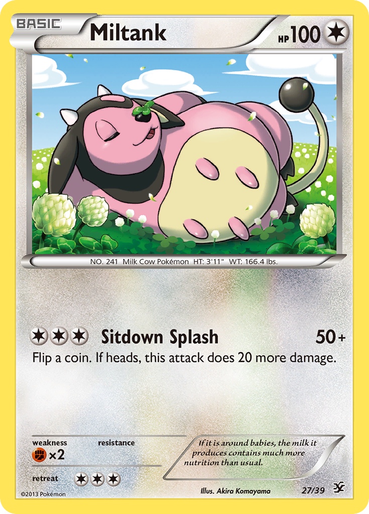 Miltank (27/39) [XY: Kalos Starter Set] | Dragon's Lair Comics and Fantasy Houston TX