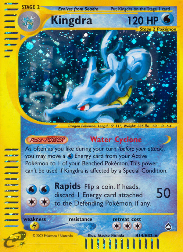 Kingdra (H14/H32) [Aquapolis] | Dragon's Lair Comics and Fantasy Houston TX