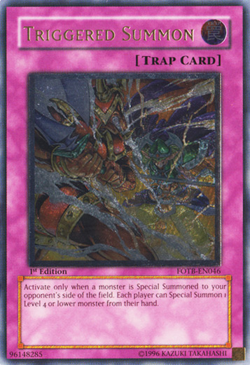 Triggered Summon [FOTB-EN046] Ultimate Rare | Dragon's Lair Comics and Fantasy Houston TX