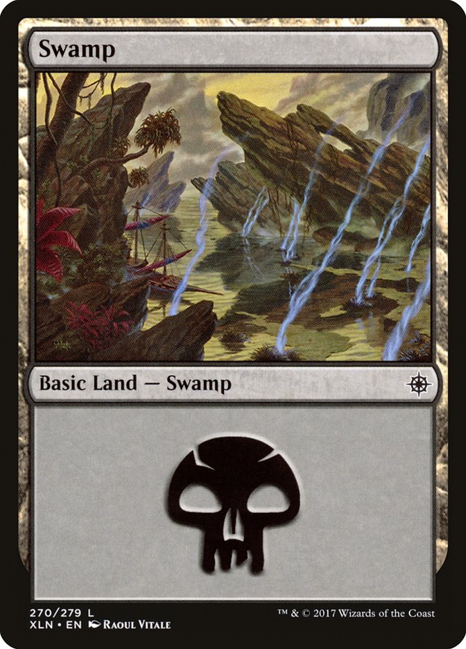 Swamp (270) [Ixalan] | Dragon's Lair Comics and Fantasy Houston TX