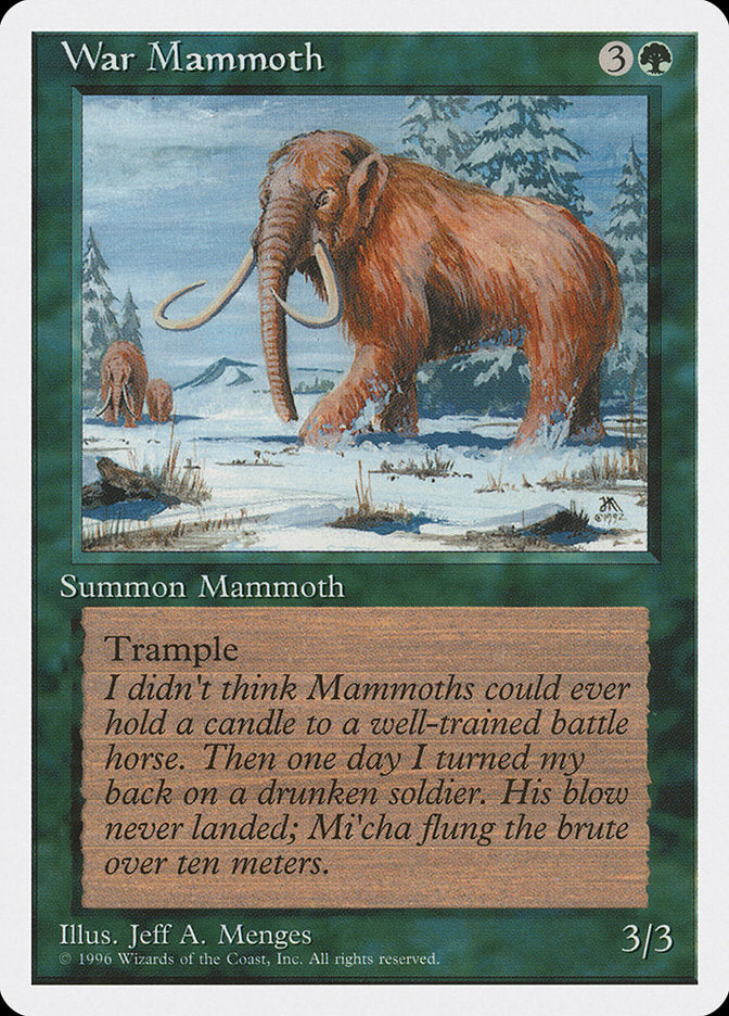 War Mammoth [Introductory Two-Player Set] | Dragon's Lair Comics and Fantasy Houston TX