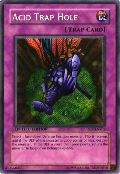 Acid Trap Hole [SOI-ENSE1] Secret Rare | Dragon's Lair Comics and Fantasy Houston TX