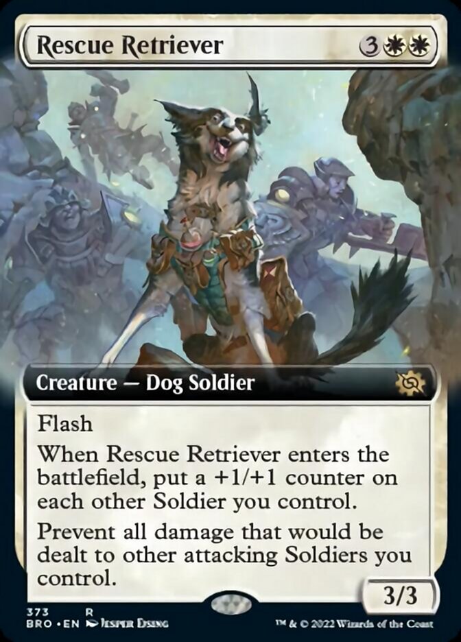 Rescue Retriever (Extended Art) [The Brothers' War] | Dragon's Lair Comics and Fantasy Houston TX