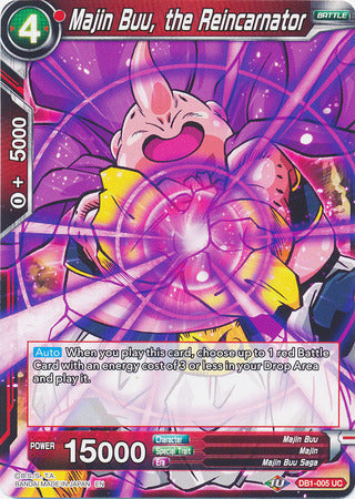 Majin Buu, the Reincarnator (DB1-005) [Dragon Brawl] | Dragon's Lair Comics and Fantasy Houston TX