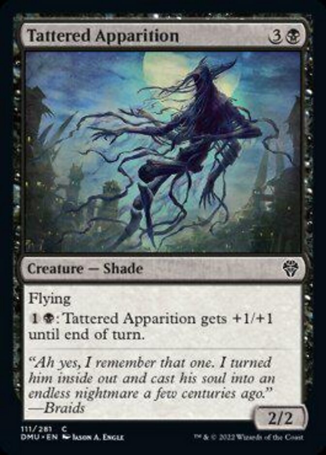 Tattered Apparition [Dominaria United] | Dragon's Lair Comics and Fantasy Houston TX