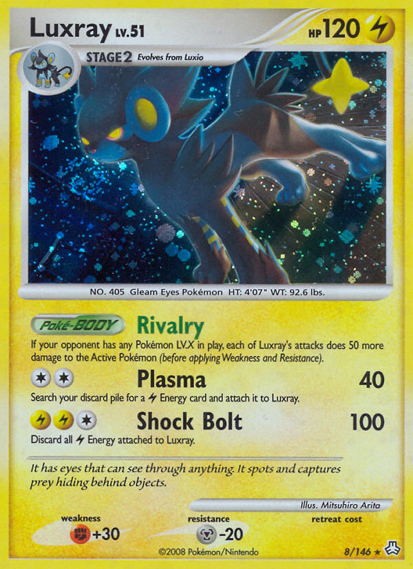 Luxray (8/146) [Diamond & Pearl: Legends Awakened] | Dragon's Lair Comics and Fantasy Houston TX