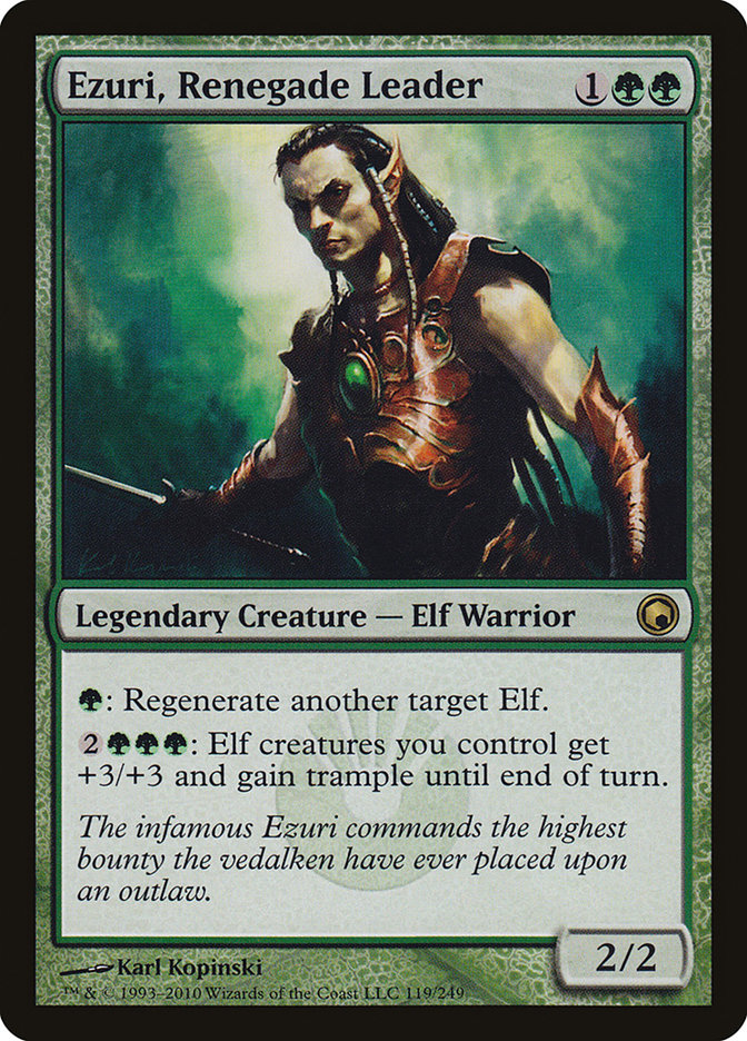 Ezuri, Renegade Leader [Scars of Mirrodin] | Dragon's Lair Comics and Fantasy Houston TX