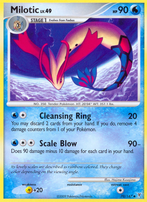 Milotic (70/147) [Platinum: Supreme Victors] | Dragon's Lair Comics and Fantasy Houston TX