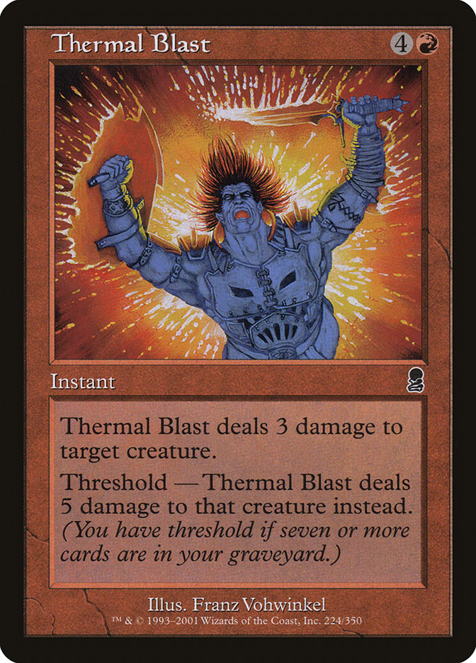 Thermal Blast [Odyssey] | Dragon's Lair Comics and Fantasy Houston TX