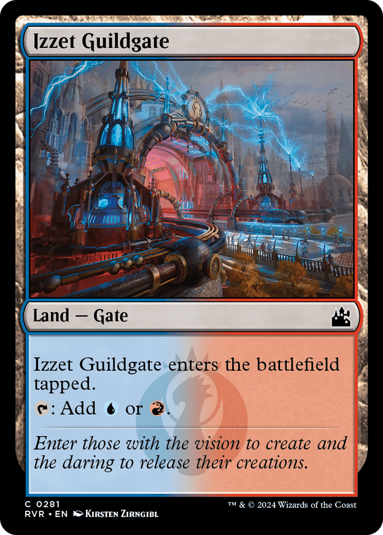 Izzet Guildgate [Ravnica Remastered] | Dragon's Lair Comics and Fantasy Houston TX