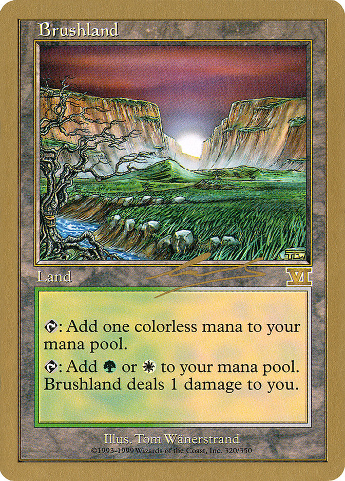 Brushland (Nicolas Labarre) [World Championship Decks 2000] | Dragon's Lair Comics and Fantasy Houston TX