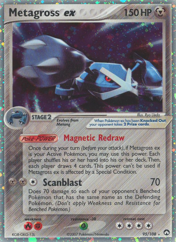 Metagross ex (95/108) [EX: Power Keepers] | Dragon's Lair Comics and Fantasy Houston TX