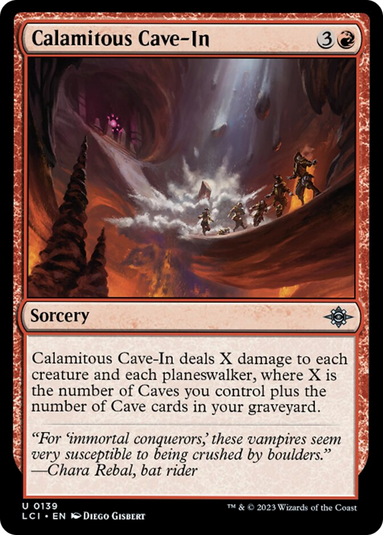 Calamitous Cave-In [The Lost Caverns of Ixalan] | Dragon's Lair Comics and Fantasy Houston TX