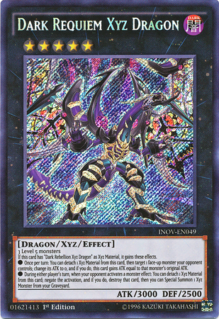 Dark Requiem Xyz Dragon [INOV-EN049] Secret Rare | Dragon's Lair Comics and Fantasy Houston TX