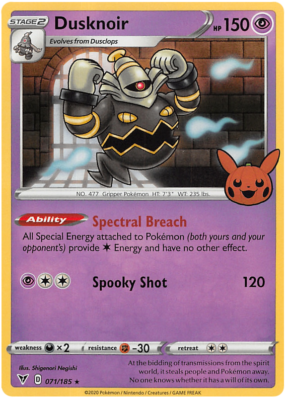 Dusknoir (071/185) [Trick or Trade 2023] | Dragon's Lair Comics and Fantasy Houston TX