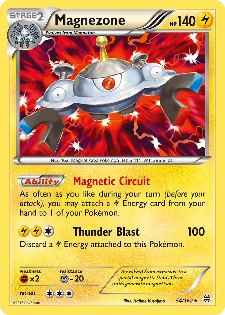 Magnezone (54/162) [XY: BREAKthrough] | Dragon's Lair Comics and Fantasy Houston TX