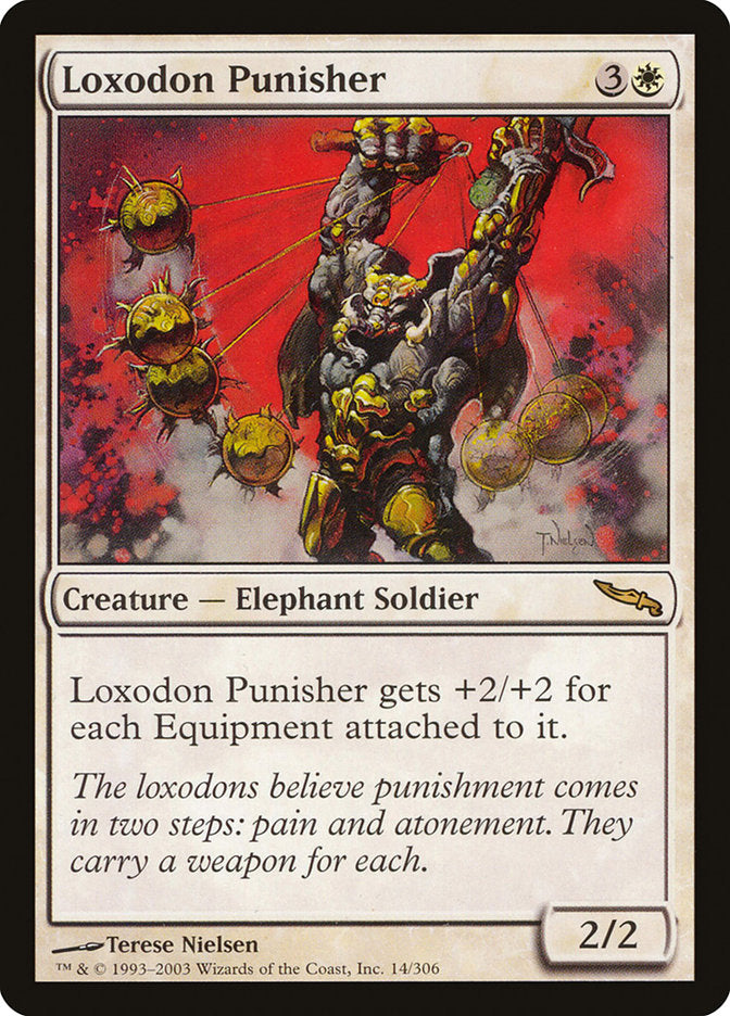 Loxodon Punisher [Mirrodin] | Dragon's Lair Comics and Fantasy Houston TX