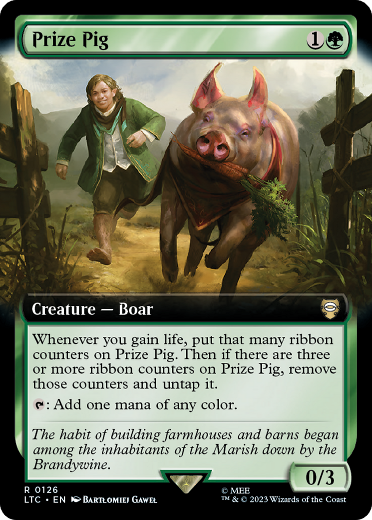 Prize Pig (Extended Art) [The Lord of the Rings: Tales of Middle-Earth Commander] | Dragon's Lair Comics and Fantasy Houston TX