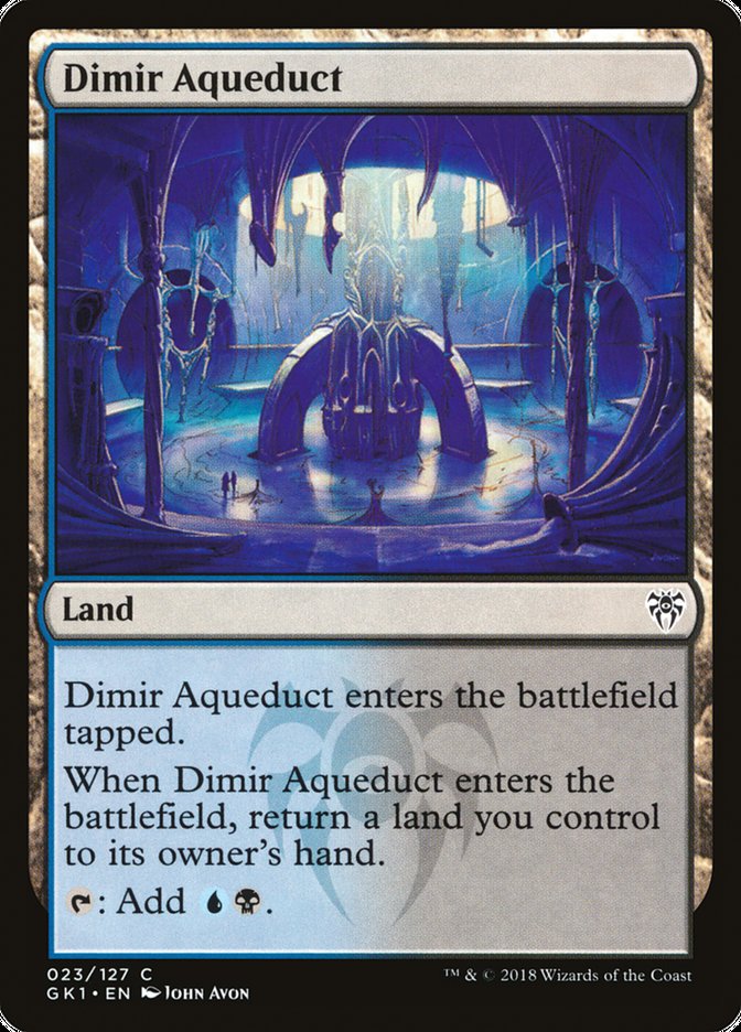 Dimir Aqueduct [Guilds of Ravnica Guild Kit] | Dragon's Lair Comics and Fantasy Houston TX