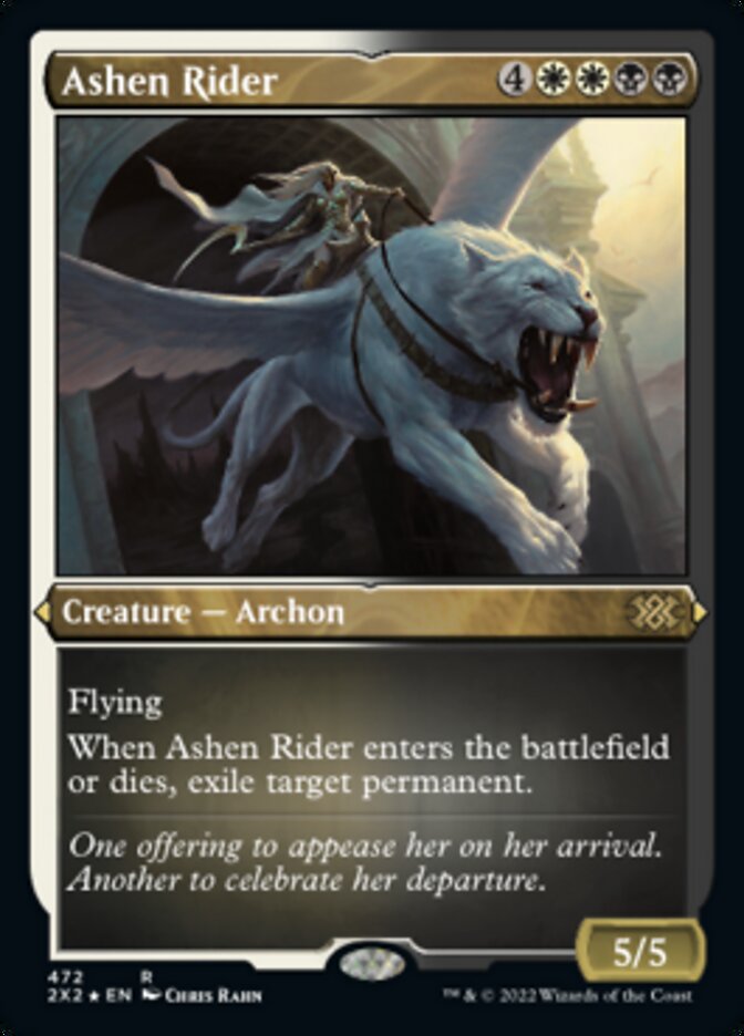 Ashen Rider (Foil Etched) [Double Masters 2022] | Dragon's Lair Comics and Fantasy Houston TX