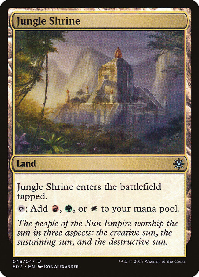 Jungle Shrine [Explorers of Ixalan] | Dragon's Lair Comics and Fantasy Houston TX