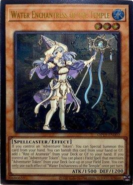 Water Enchantress of the Temple [OP19-EN002] Ultimate Rare | Dragon's Lair Comics and Fantasy Houston TX