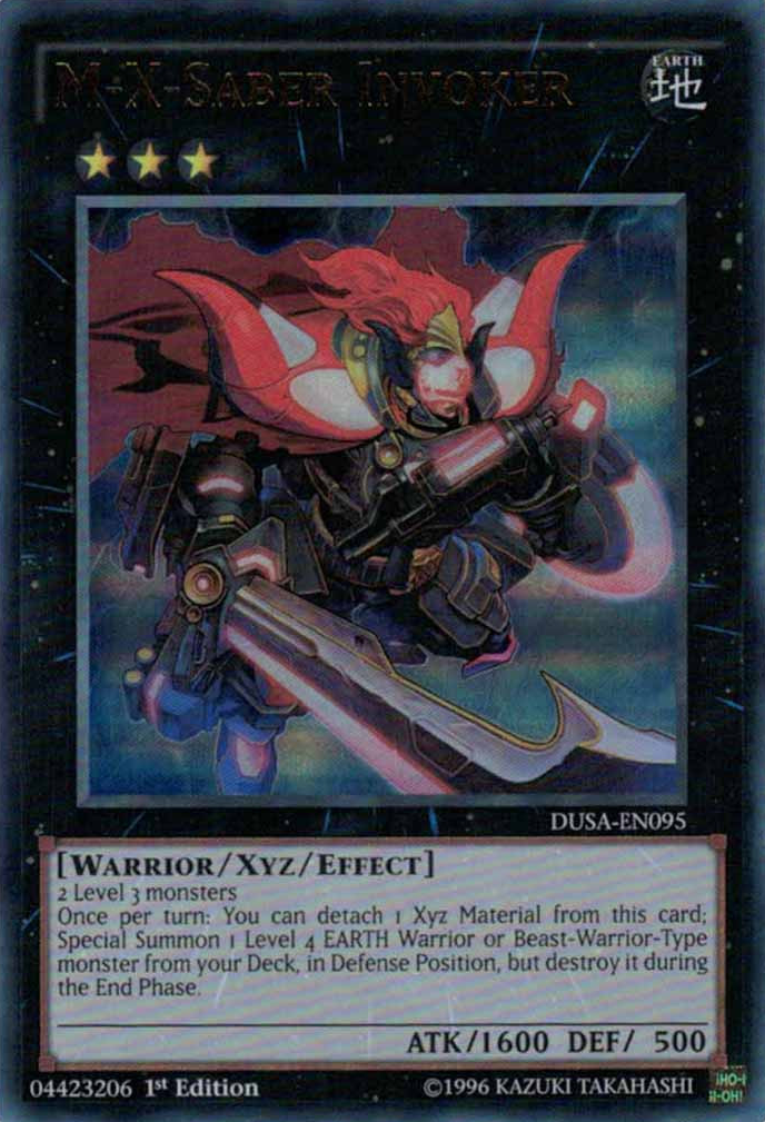 M-X-Saber Invoker [DUSA-EN095] Ultra Rare | Dragon's Lair Comics and Fantasy Houston TX