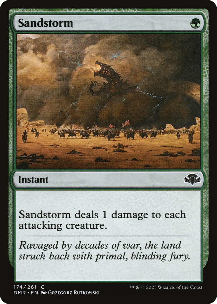 Sandstorm [Dominaria Remastered] | Dragon's Lair Comics and Fantasy Houston TX