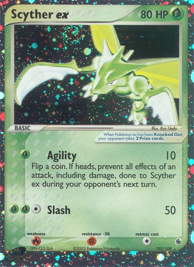 Scyther ex (102/109) [EX: Ruby & Sapphire] | Dragon's Lair Comics and Fantasy Houston TX