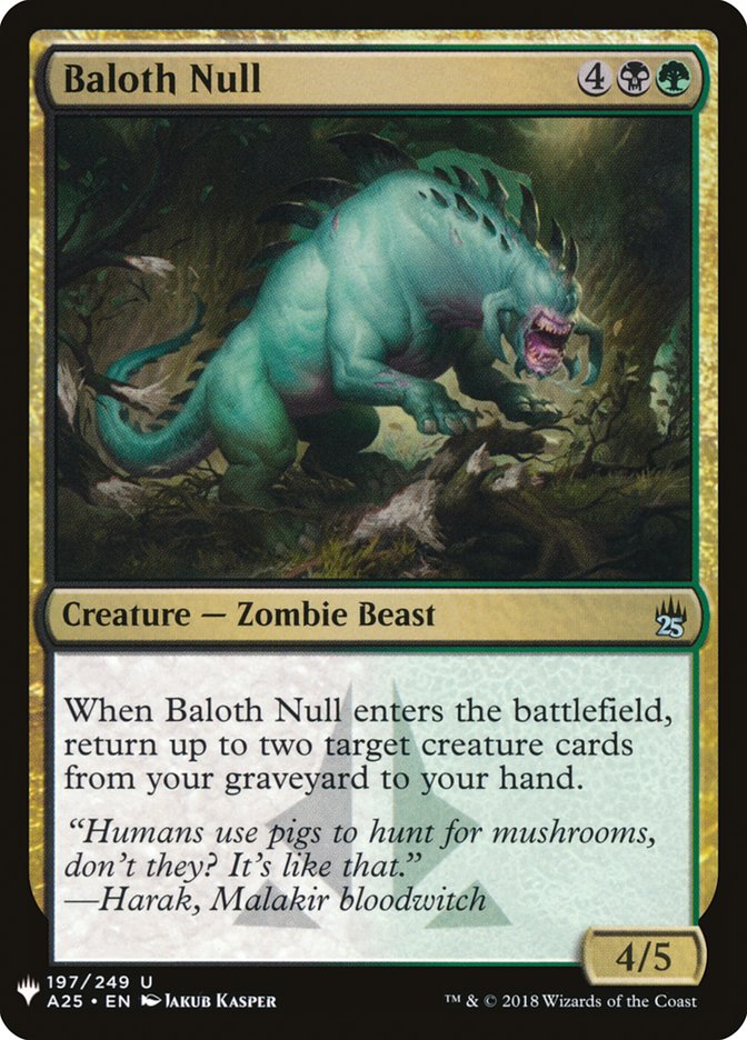 Baloth Null [Mystery Booster] | Dragon's Lair Comics and Fantasy Houston TX