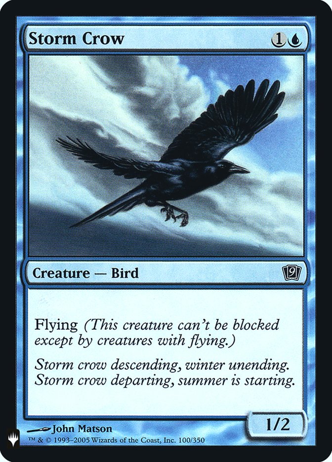 Storm Crow [Mystery Booster] | Dragon's Lair Comics and Fantasy Houston TX