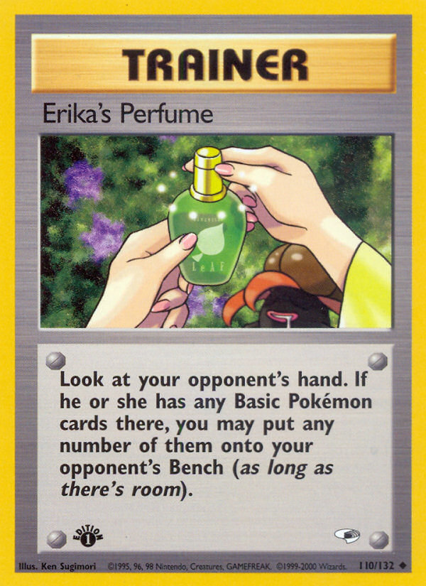 Erika's Perfume (110/132) [Gym Heroes 1st Edition] | Dragon's Lair Comics and Fantasy Houston TX