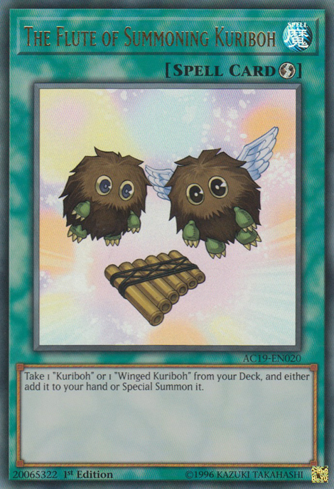 The Flute of Summoning Kuriboh [AC19-EN020] Ultra Rare | Dragon's Lair Comics and Fantasy Houston TX