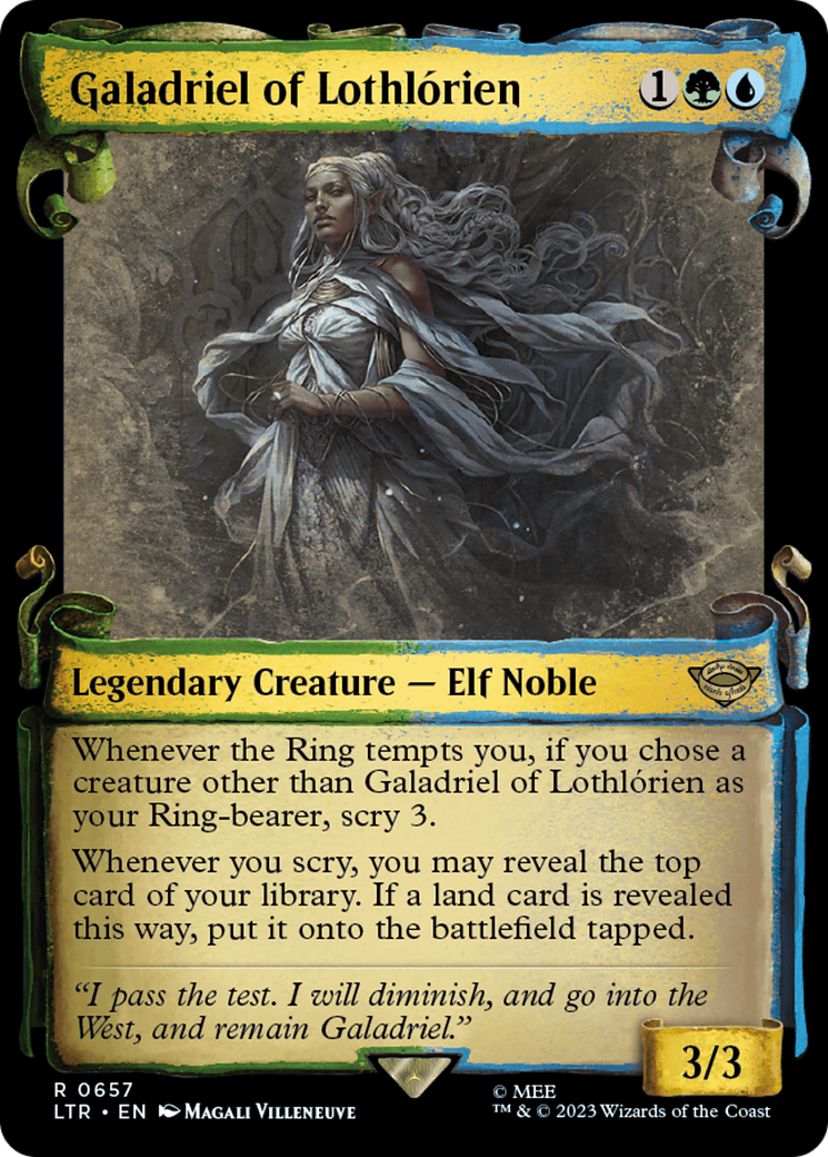 Galadriel of Lothlorien [The Lord of the Rings: Tales of Middle-Earth Showcase Scrolls] | Dragon's Lair Comics and Fantasy Houston TX