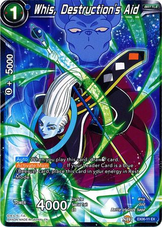 Whis, Destruction's Aid (EX06-11) [Special Anniversary Set] | Dragon's Lair Comics and Fantasy Houston TX