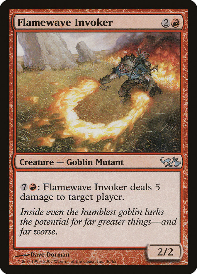 Flamewave Invoker [Duel Decks: Elves vs. Goblins] | Dragon's Lair Comics and Fantasy Houston TX