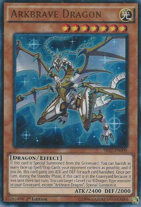 Arkbrave Dragon [SR02-EN000] Ultra Rare | Dragon's Lair Comics and Fantasy Houston TX