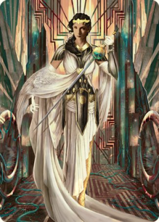 Elspeth Resplendent 2 Art Card [Streets of New Capenna Art Series] | Dragon's Lair Comics and Fantasy Houston TX