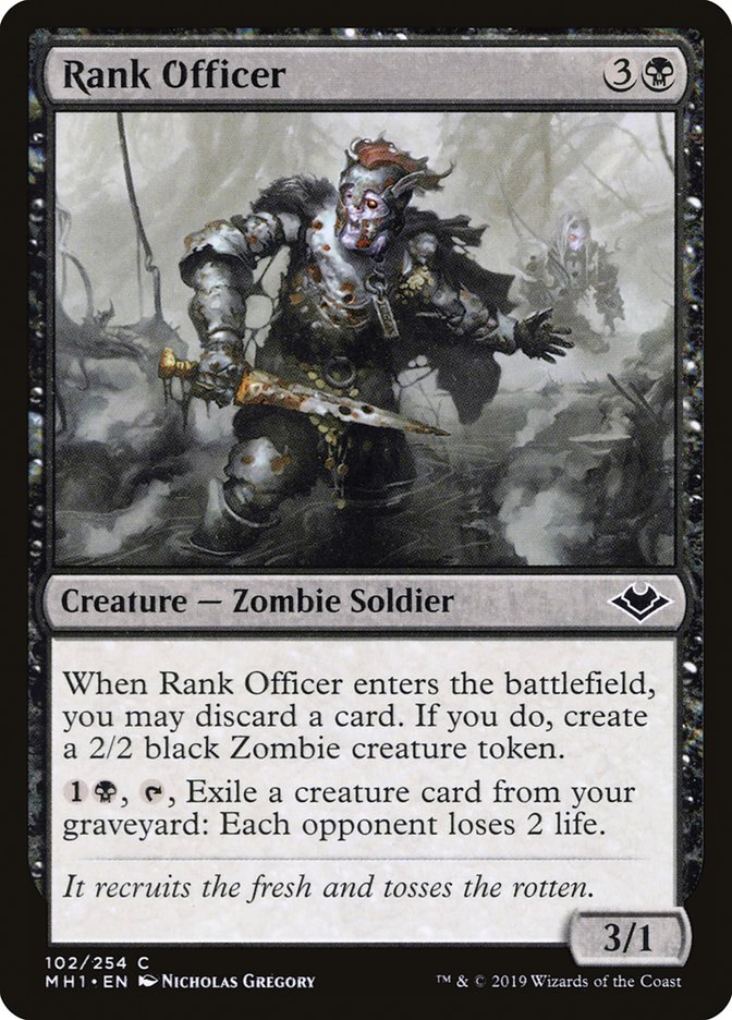 Rank Officer [Modern Horizons] | Dragon's Lair Comics and Fantasy Houston TX