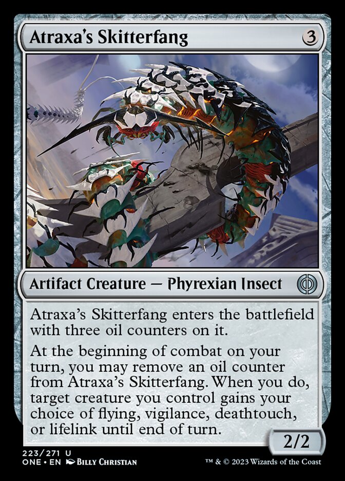 Atraxa's Skitterfang [Phyrexia: All Will Be One] | Dragon's Lair Comics and Fantasy Houston TX