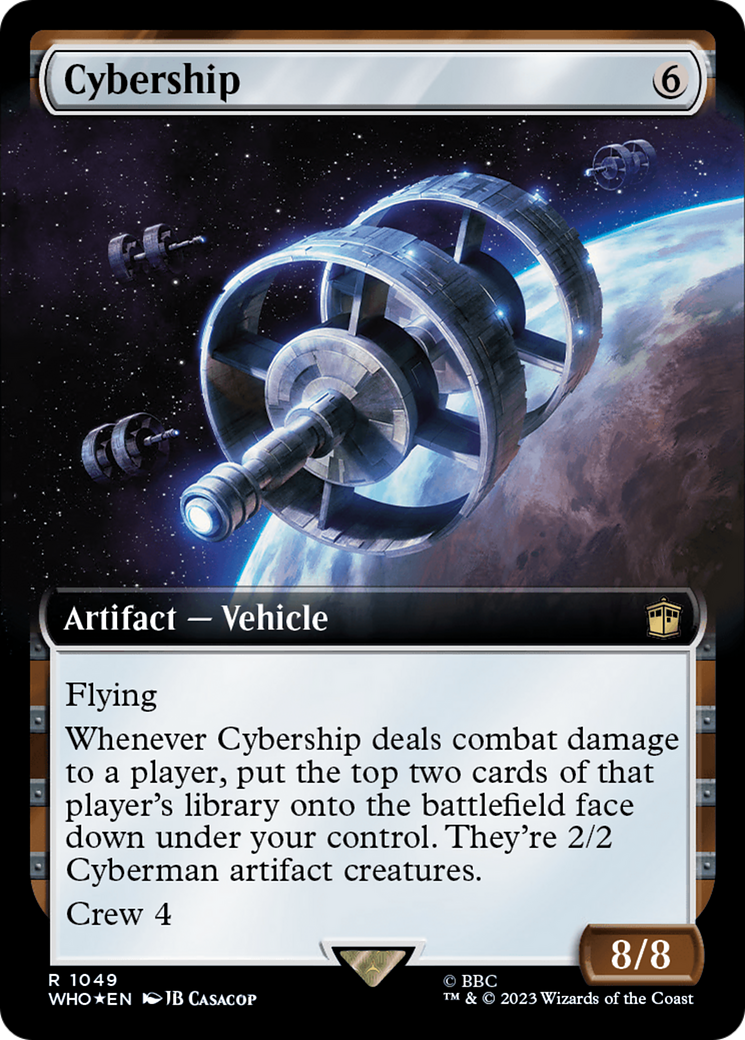 Cybership (Extended Art) (Surge Foil) [Doctor Who] | Dragon's Lair Comics and Fantasy Houston TX