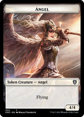 Soldier (007) // Angel Double-Sided Token [Phyrexia: All Will Be One Commander Tokens] | Dragon's Lair Comics and Fantasy Houston TX