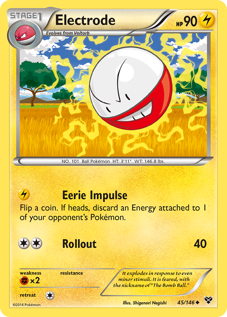 Electrode (45/146) [XY: Base Set] | Dragon's Lair Comics and Fantasy Houston TX