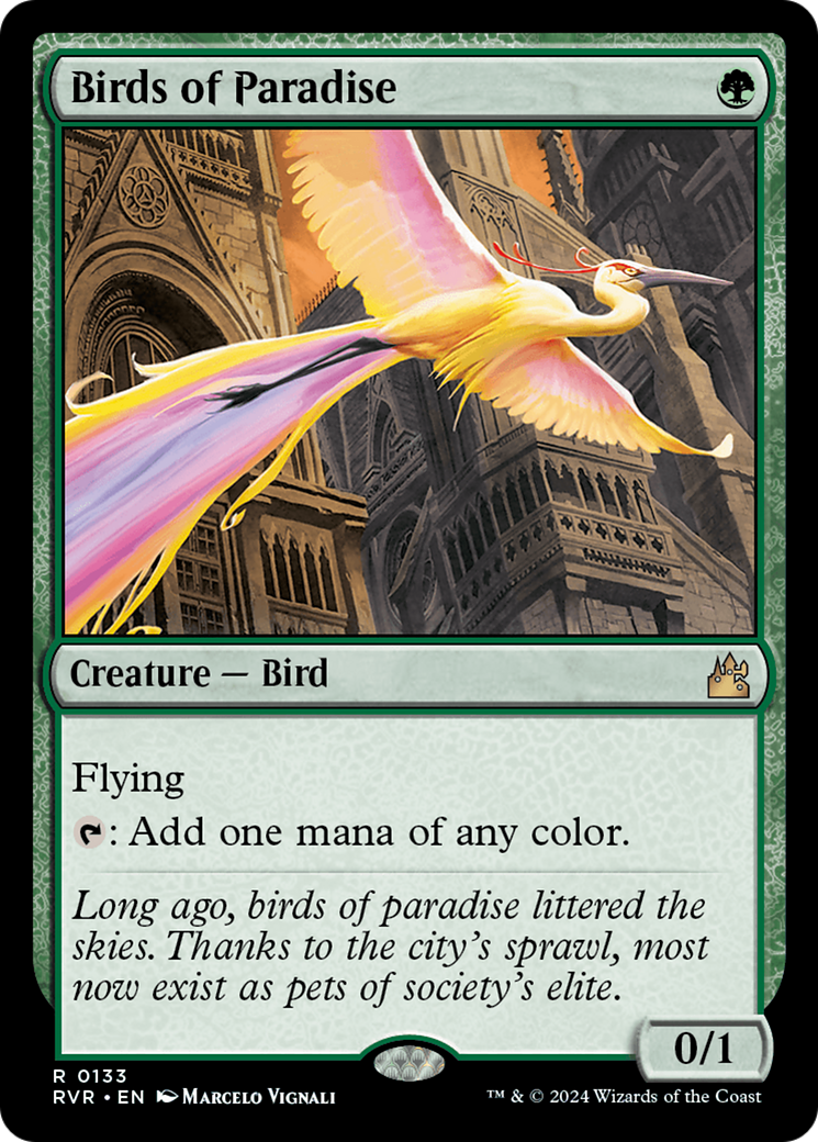 Birds of Paradise [Ravnica Remastered] | Dragon's Lair Comics and Fantasy Houston TX