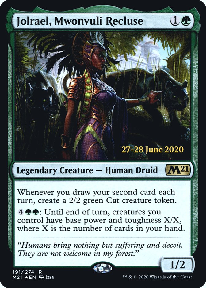 Jolrael, Mwonvuli Recluse [Core Set 2021 Prerelease Promos] | Dragon's Lair Comics and Fantasy Houston TX